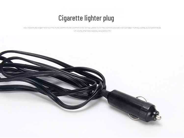 Портативный 12В Металлический Автомобильный Насос для Накачки Шин: Аварийный одноцилиндровый электроинструмент