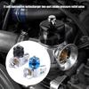 Double Port Turbos Valves Kit for Vehicles, Machined Metal Blow Off Valves with Trumpet Outlet, Gasket, Seal Rings and Hex Key