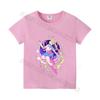 Sailor Moon Tshirt for Children Colorful Tee Shortsleeve Shirt Tops Cotton Cute Cartoon Print Soft Tshirts Kids Girl Boy Gift