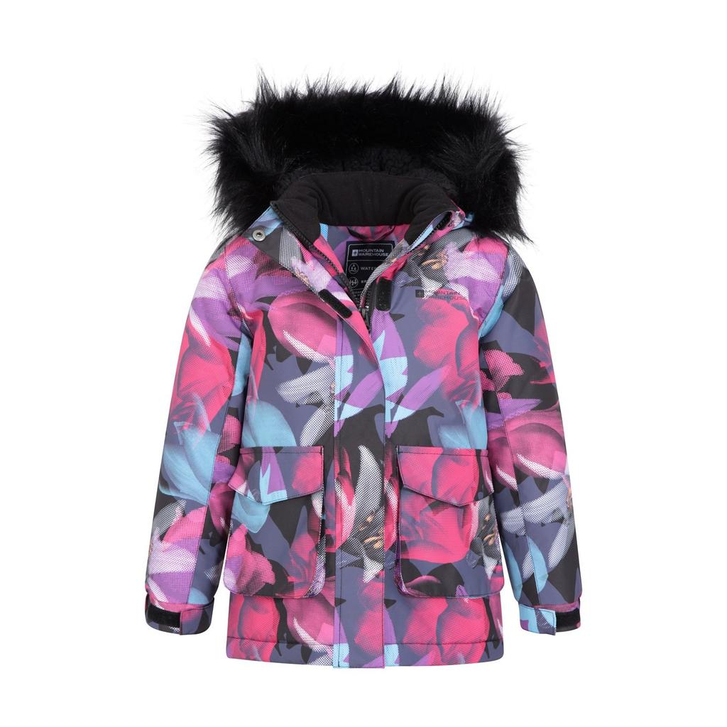 Mountain Warehouse Childrens/Kids Ranger Floral Waterproof Jacket