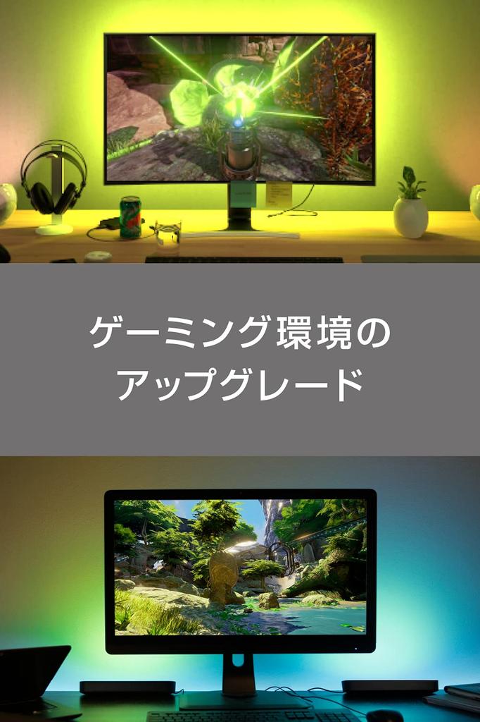 Светодиодная лента Philips Hue, умный свет для игр, дисплеев, мониторов, совместима с Alexa, RGB диммируемое окружающее освещение, полный цвет, совместима с