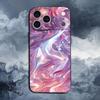 Радужный голографический чехол для iPhone 15,16,12,14,17,13,11,Plus,Pro Max,8,7,XR,SE,XS,X,Mini,Мягкий силикон, Черный