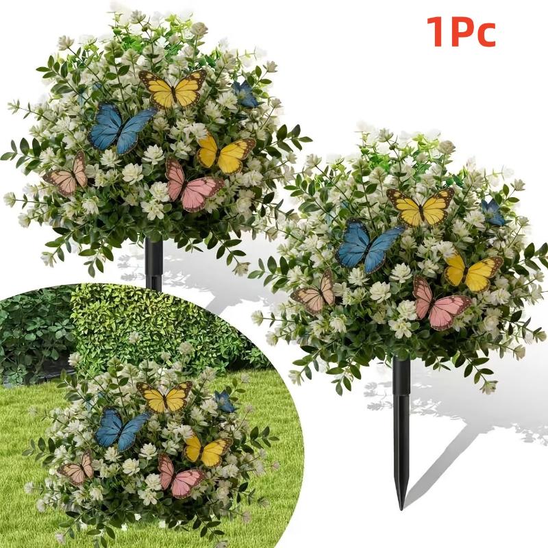 1Pcs Indoor Outdoor Eucalyptus Camellia Flower High Resistance to Fading for Long-term Use