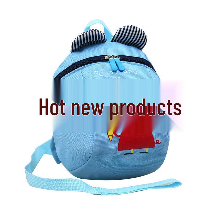 Рюкзак «Маленький медвежонок» с защитой от потери для детей 1-3 лет: Милый дизайн свинки для мальчиков и девочек, идеально подходит для детского сада и дошкольного учреждения.