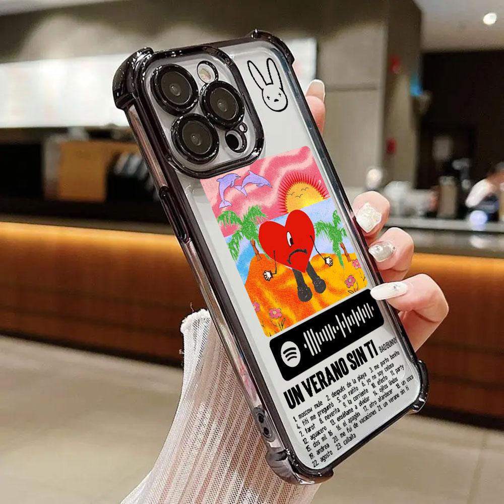 Bad Bunnys Album X100 PREs Phone Case For Xiaomi 15T 14T 13 Pro 15 F8 Ultra Poco X7 F7 Pro 5G X3 X6 F5 M7 Shockproof Clear Cover