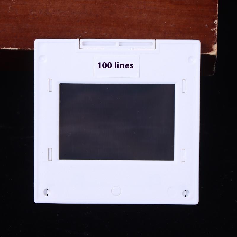 100/600/1200/1600 L/mm PET Transmission Diffraction Grating, Precision Optical Element for Spectroscopy & Physics Teaching