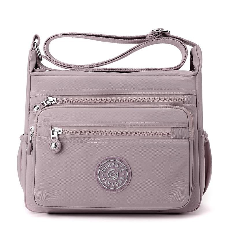 Nylon Shoulder Bag Women's Crossbody Bag Middle-aged Mother's Bag Large Capacity Lightweight Bag