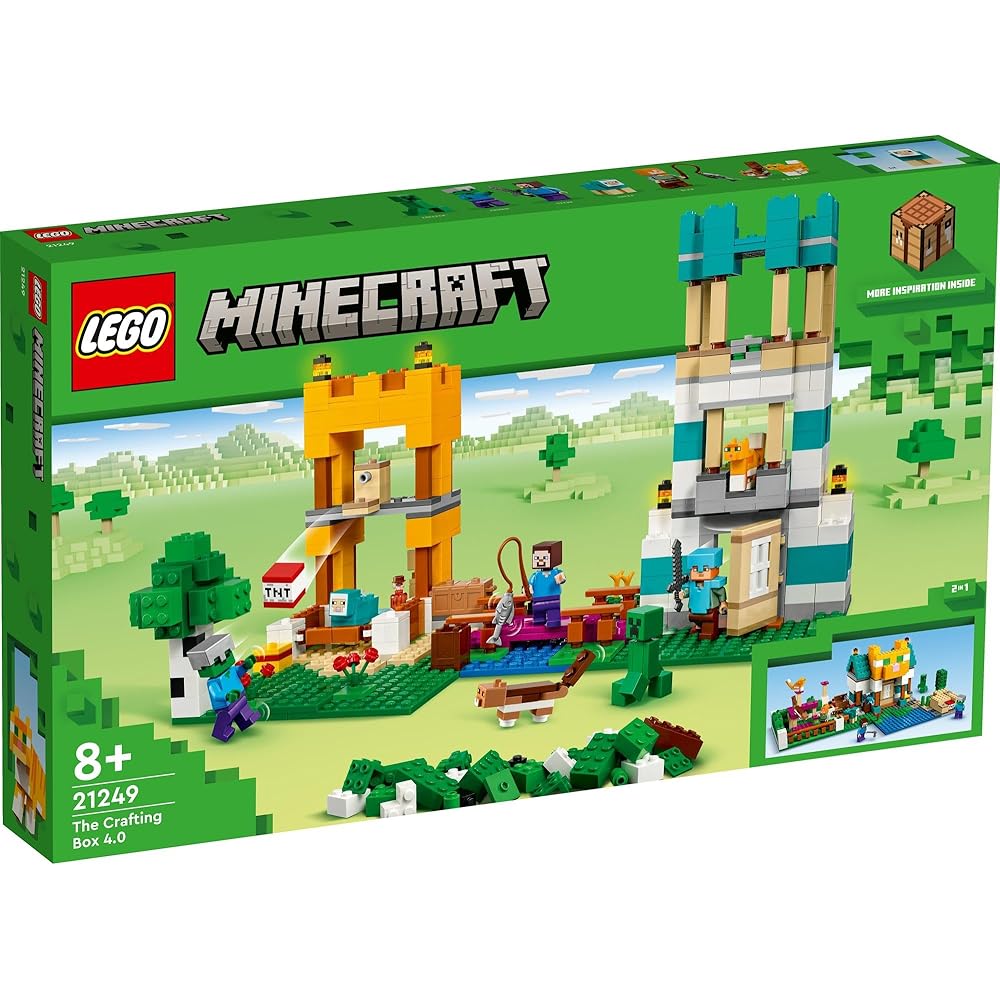 Конструктор LEGO Minecraft Ремесленная коробка 4.0 для детей 8-10 лет