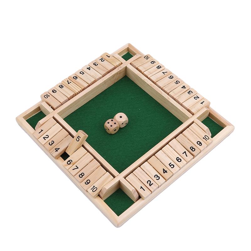 "Digital 2 People" Funny Puzzle Game Shut The Box Board Set Number Education Toys For Childern