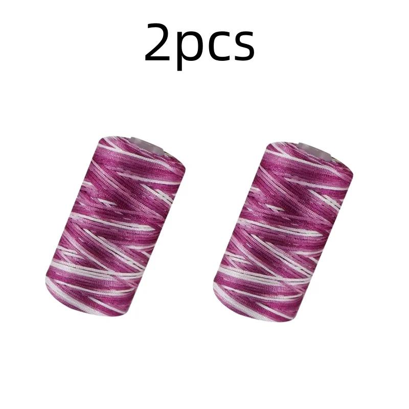 100 г Новая летняя пряжа для вязания крючком 1,5 мм шнур тонкая ледяная хлопковая нить для ручного вязания сумки шляпы обуви пряжа хило