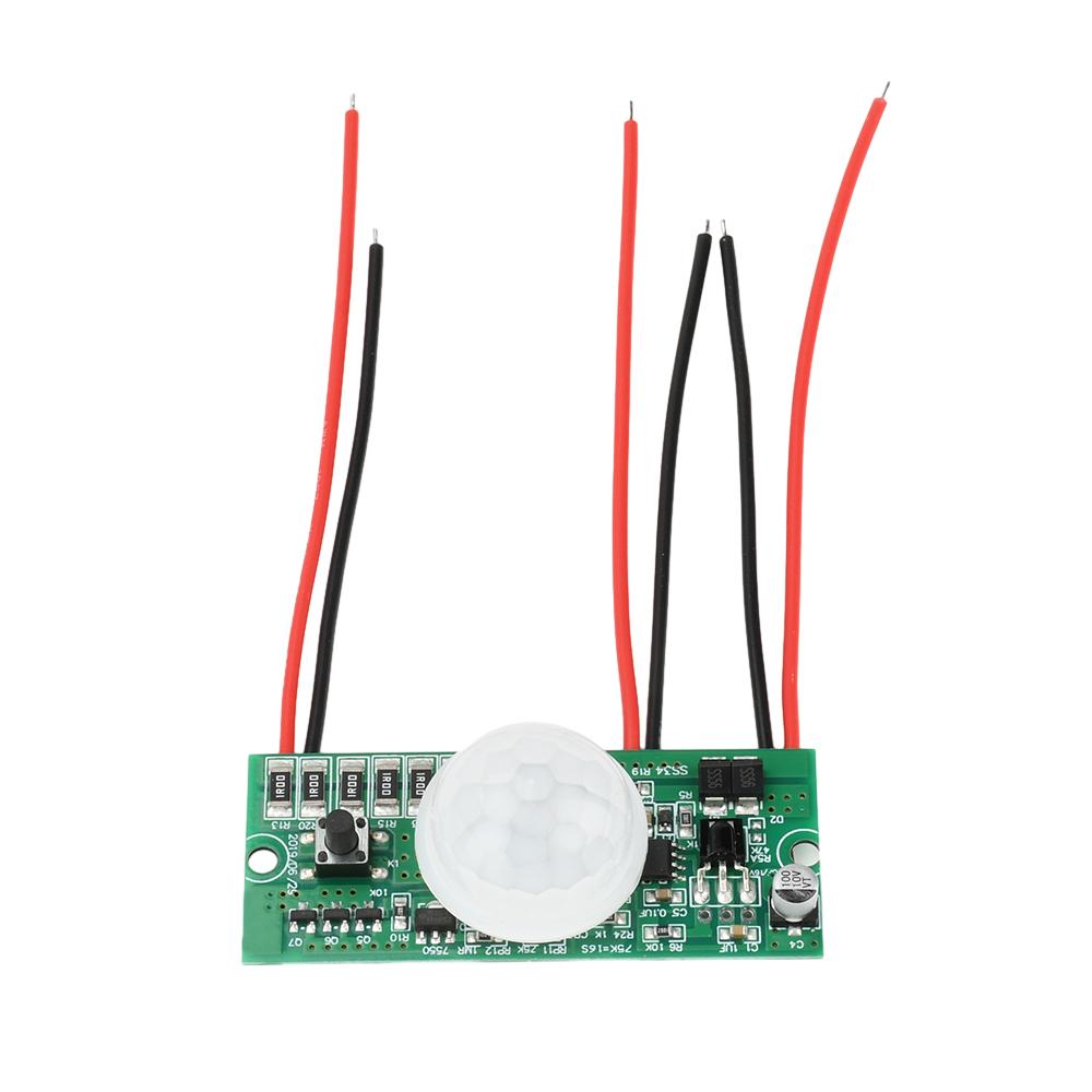 3.2V 3.7V Solar Street Lamp Controller Panel Circuit Board Integrated controller with PIR Motion Sensor and Remote Control