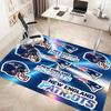1pc Buffalo Bill LOGO Print Area Rug - Soft, Washable Non-Slip Indoor Mat, Living Room, Home Office Decorative Rug,Office Decorative