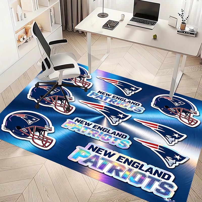 1pc Buffalo Bill LOGO Print Area Rug - Soft, Washable Non-Slip Indoor Mat, Living Room, Home Office Decorative Rug,Office Decorative