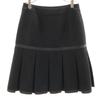 Rene сделано в Японии Юбка плиссе миди 38 черная Женская Б/у