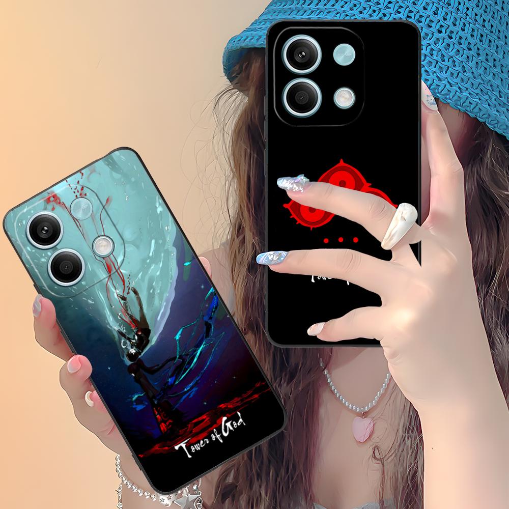 Чехол для телефона с принтом аниме-игры «Башня Бога» для Xiaomi Redmi Note 14 13 12 11 S Pro Plus 4G 5G, разноцветный, роскошный