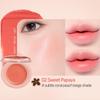 Etude Фруктовая помада для губ и щек [Официальный Etude] и бальзам, Папайя, 2,3 г, Коралловый, Розовый, Оранжевый, Красный, Для щек, Для губ,