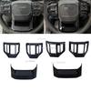 Для Toyota Land Cruiser 250 Prado LC250 2024 2025 ABS Углеродное волокно Панель переключателей на рулевом колесе Накладки Декоративные элементы Наклейка