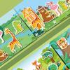 1 Set Puzzle Card Cartoon Busy DIY Quiet Books Number Letter Animal Recognition Reusable Cards Birthday Gift Party Souvenirs ZYF