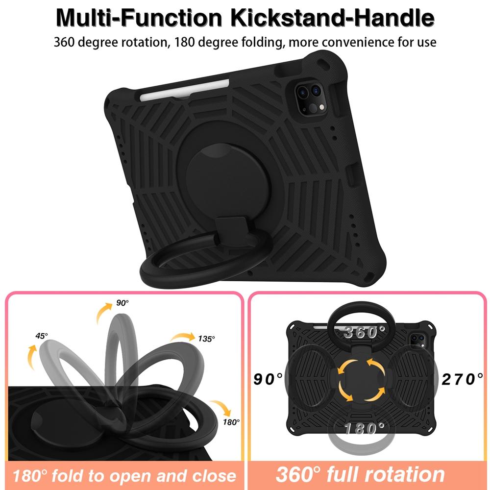 Для Apple iPad Air 4 5 4th 5th Gen 10,9 дюймов 2020 2022 A2325 A2316 A2588 чехол EVA Kids Safe Pull Ring противоударный плечевой ремень подставка чехол для планшета