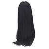 Doll Wig 8 To 9 Inch Heat Resistant Fiber Straight Wig 13 Doll Hair Replacement Wigs for DIY Black