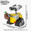 MOOXI MOC Anime Brickheadz Cartoon Figures Robot Animal Building Blocks Toys For Children Adult Friends Gift 3D Medol Kit Bricks