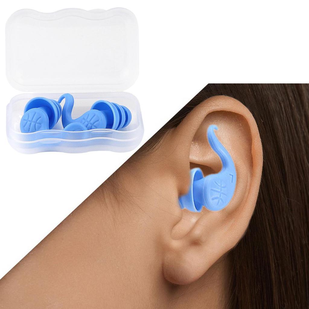 Premium Swim Ear Plugs for Water Enthusiasts Silicone Protection
