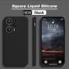 Чехол Poco F5 F 5 PocoF5 Pro, жидкий силиконовый чехол для телефона для Xiaomi Redmi Note 12 Pro Plus Note12 4G 5G, защита объектива камеры, задний бампер, мягкий чехол из ТПУ