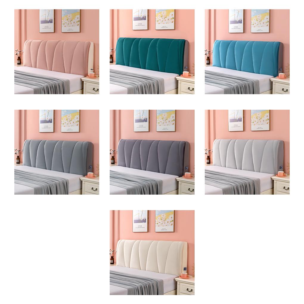 Утолщенный обитый моющийся универсальный защитный чехол для изголовья кровати Попрощайтесь с пылью и пятнами