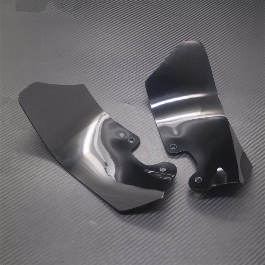 Motorcycle Windshield Side WindScreen Airflow Deflector Wind For BMW R1200 GS ADV 2004-2012