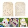 Handmade Flower and Leaf Tray Creative Florals Display Board for Crafting Flower Arrangement Board DIY Home Decorations