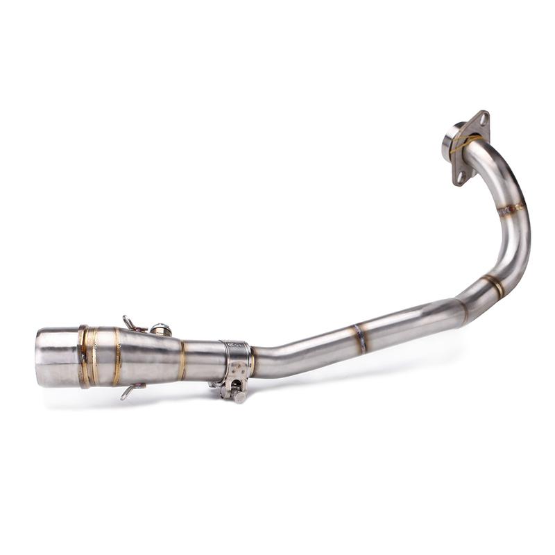 For Forza300 Forza 300 Motorcycle Exhaust Muffler Modified Connection Middle Tube Link Pipe 51