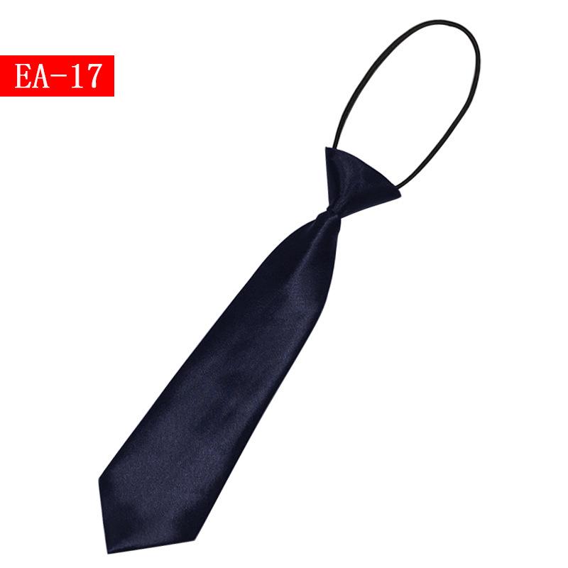 Детский однотонный маленький галстук для мальчиков и девочек, простой, короткий, эластичный, для малышей, детей, учеников начальной школы