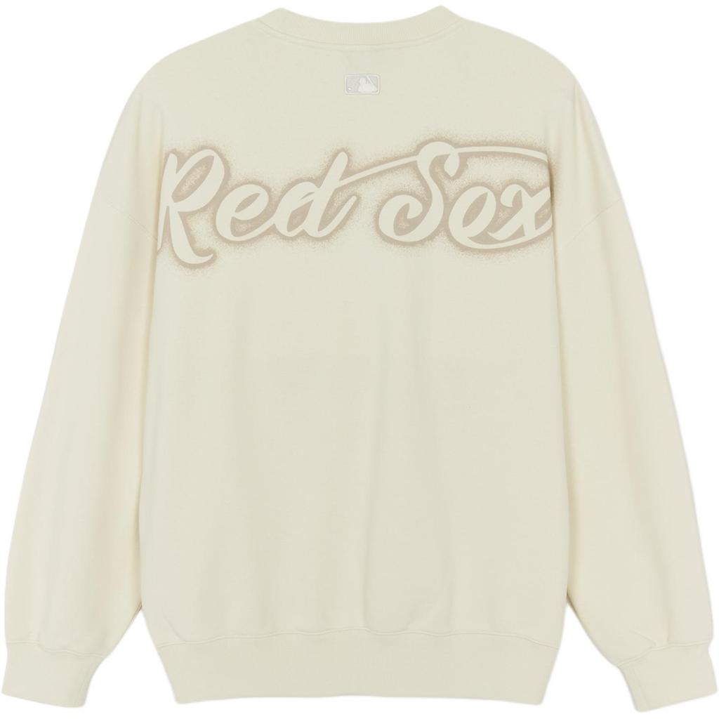 MLB Sweatshirts Unisex Beige Crew Neck Moderate 3AMTV0754-43CRS