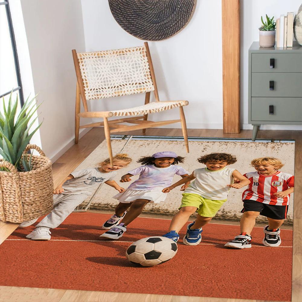 Customize Photos Personalized picture Floor Mat Design for Playrooms Kitchen Decorate room Study room Anti-slip Rug Office home decor