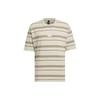 Adidas Stripes T-Shirt Unisex Tops Gray IT3928