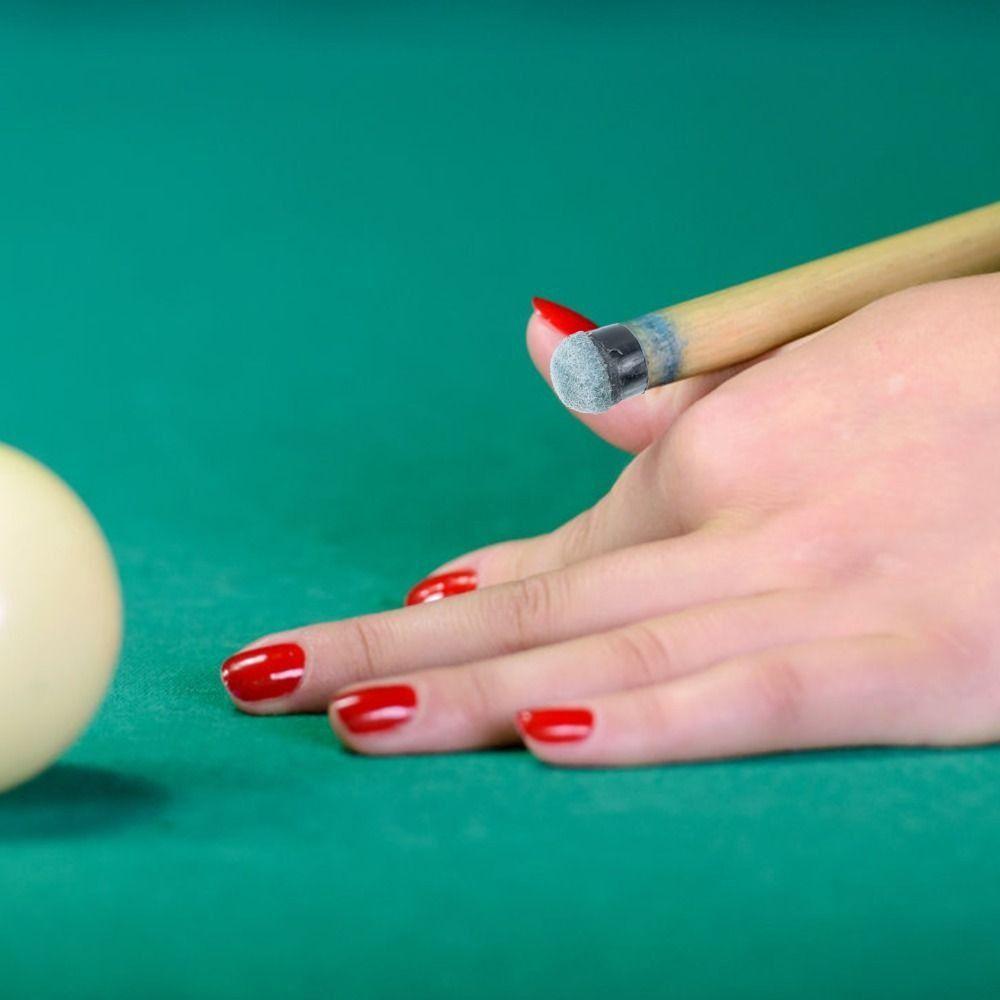 Replacement Snooker Billard Soft Kit Billard Cue Pool Tips Screw On Cue Tips Billiards Leather Head