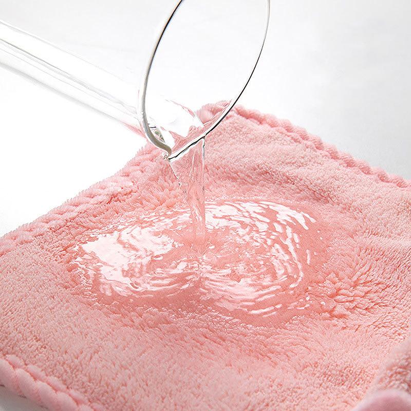 Cute Hand Towels Kitchen Bathroom Hand Towel Super Absorbent Kitchen Towel High-Efficiency Tableware Cleaning Towel