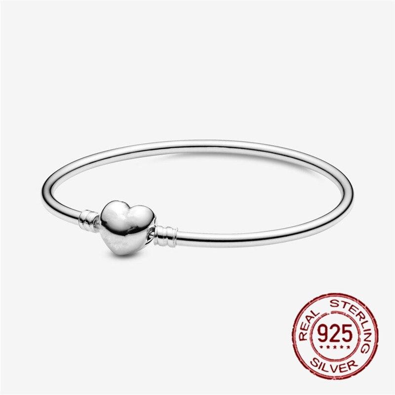 Продажа 925 стерлингового серебра Moments сетчатый браслет змея цепь шарм бусины браслет для женщин мода Diy ювелирные изделия 6 стилей