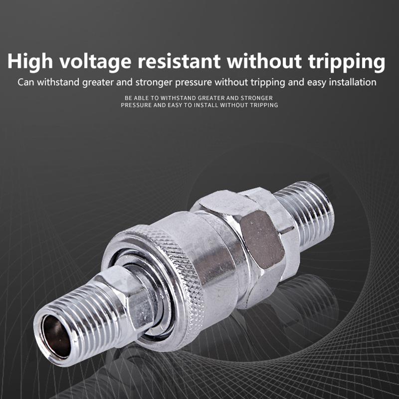 2 шт. пневматический фитинг типа C, соединение высокого давления, 8 мм, штуцер для шланга, воздушный шланг, быстрый соединитель для компрессора для воздушного компрессора