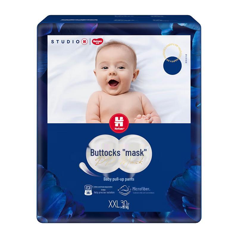 HUGGIES Подгузники-трусики Blue Label