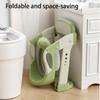 3-in-1 Adjustable Portable Youngsters's Potty Training Toilet Seat Foldable Step Stool with Potty Training Reward Stickers