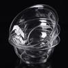 Yidengxia Disposable Plastic Crystal Bowls 260ml (100 Count)
