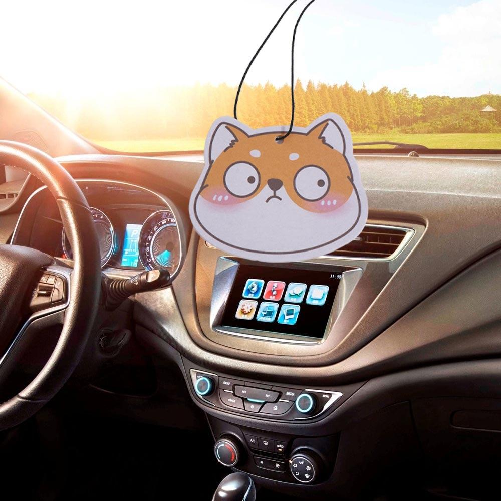 Автомобильная ароматерапия Подвеска-ароматизатор на зеркало заднего вида Украшение автомобиля Аниме-декор