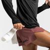 2023 Men's Quick-Dry Stretch Casual Running Shorts - Three-Quarter Length, Simple & Loose Fit