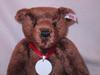 Клуб Steiff Лимитированная серия 2003 года Плюшевый мишка в деревянной коробке Издание 2003 года «Клубный мишка» Поставляется