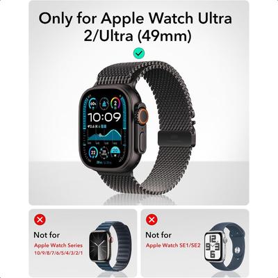 Защитная пленка Armorite для Apple Watch Ultra 2 Ultra 49 мм, защита военного класса, пленка из закаленного стекла с алюминиевым сплавом