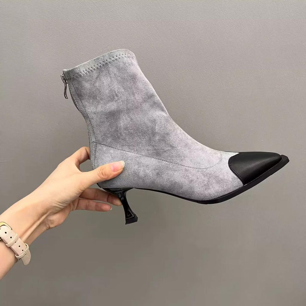 Женские ботильоны с леопардовым принтом, модные элегантные туфли для выпускного вечера и танцев, современные короткие ботильоны на высоком каблуке