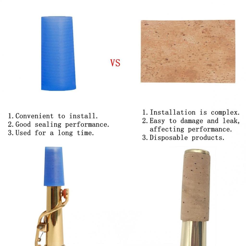 Силиконовый материал, хорошая герметизирующая пробка для шеи саксофона для саксофона альт/сопрано/тенора