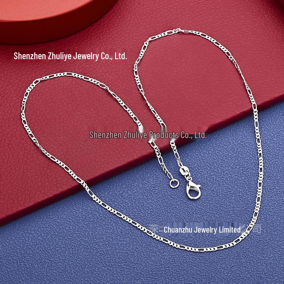 Модное ожерелье из серебра 925 пробы длиной 16-30 дюймов, многорядное, шириной 2-12 мм, с боковым расположением нитей.