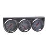 Universal 2 inch Triple Gauge Set - Oil Pressure, Water Temp, Volt Meter (Oil: 0-100 PSI, Water: 100-280F, Volt: 8-16V) 3in1
